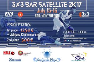 Za vikend u Baru internacionalni turnir u basketu "3na3"