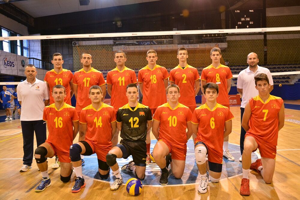 Muška juniorska odbojkaška reprezentacija, Foto: OSCG
