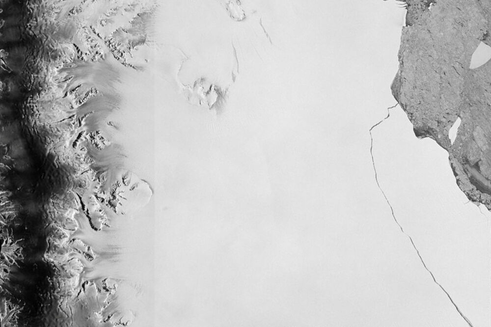 Larsen C, antarktik led, Foto: Reuters