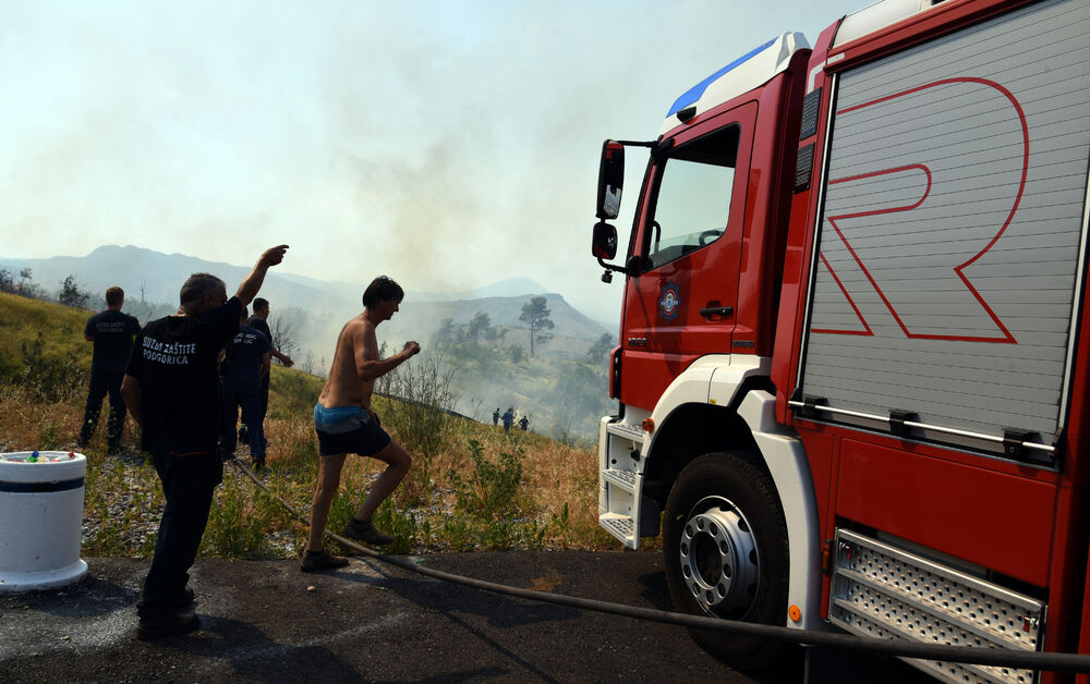 Dajbabska gora požar