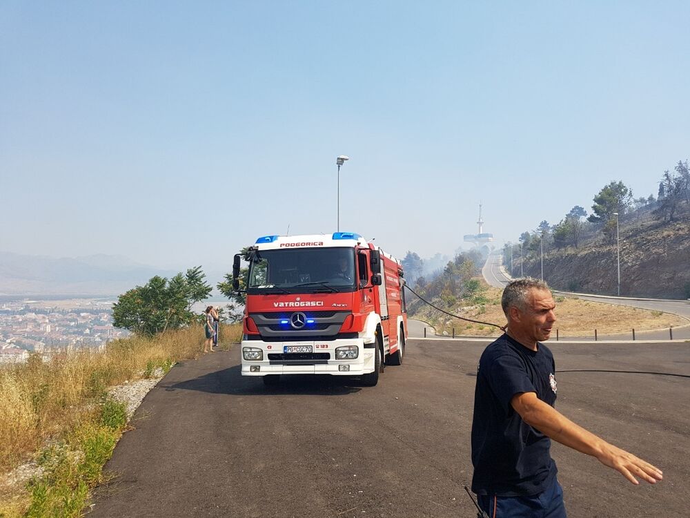 požar, Dajbabska gora