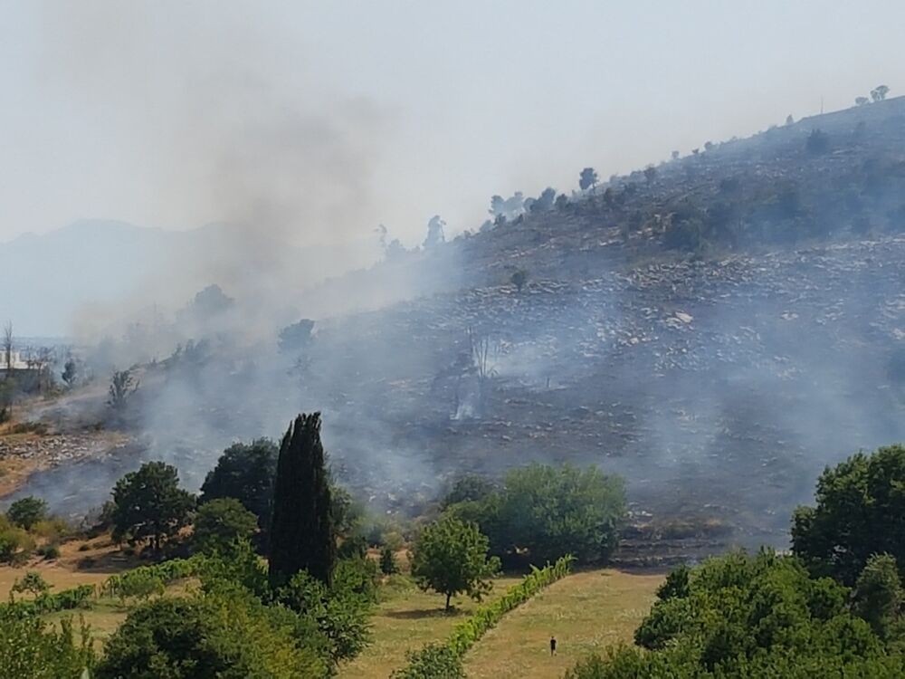 požar, Dajbabska gora