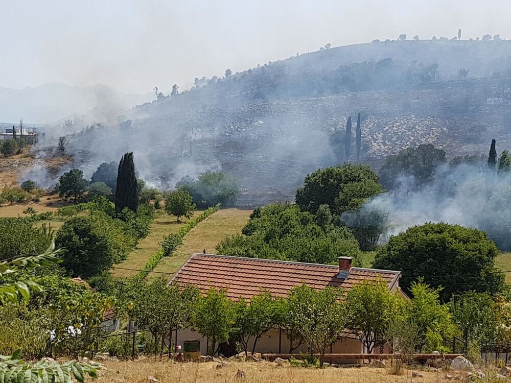 požar, Dajbabska gora