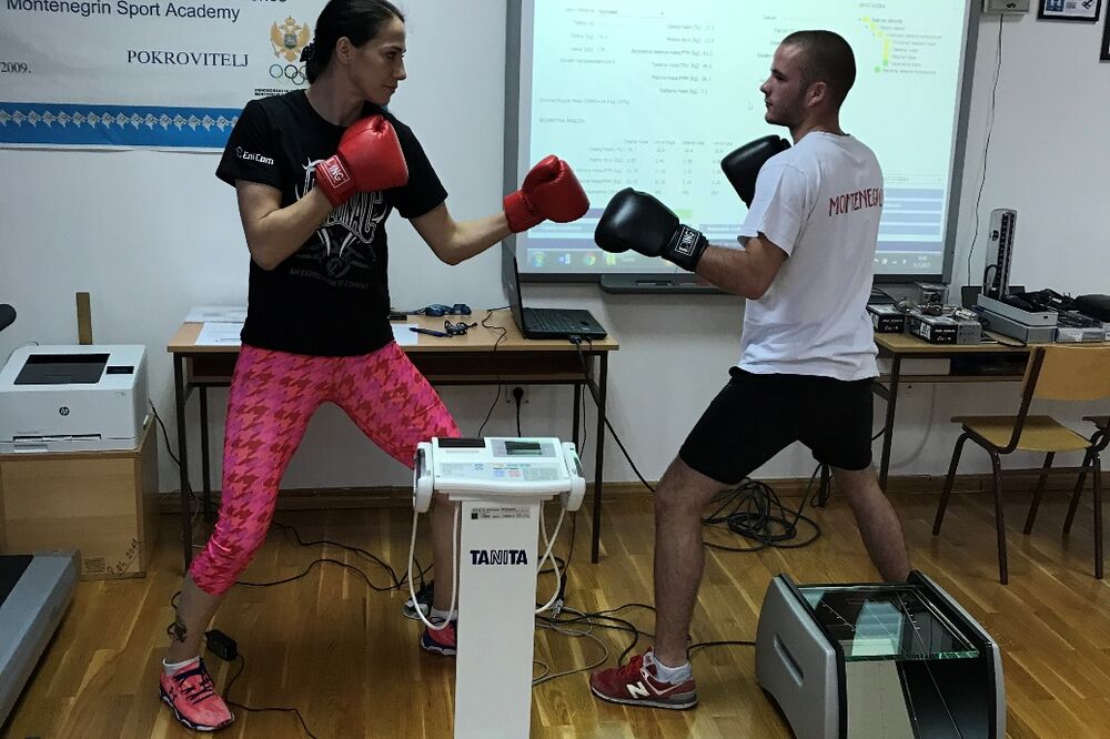 Marina Raković, Mario Hodžić, Foto: Fakultet za sport i fizičko vaspitanje