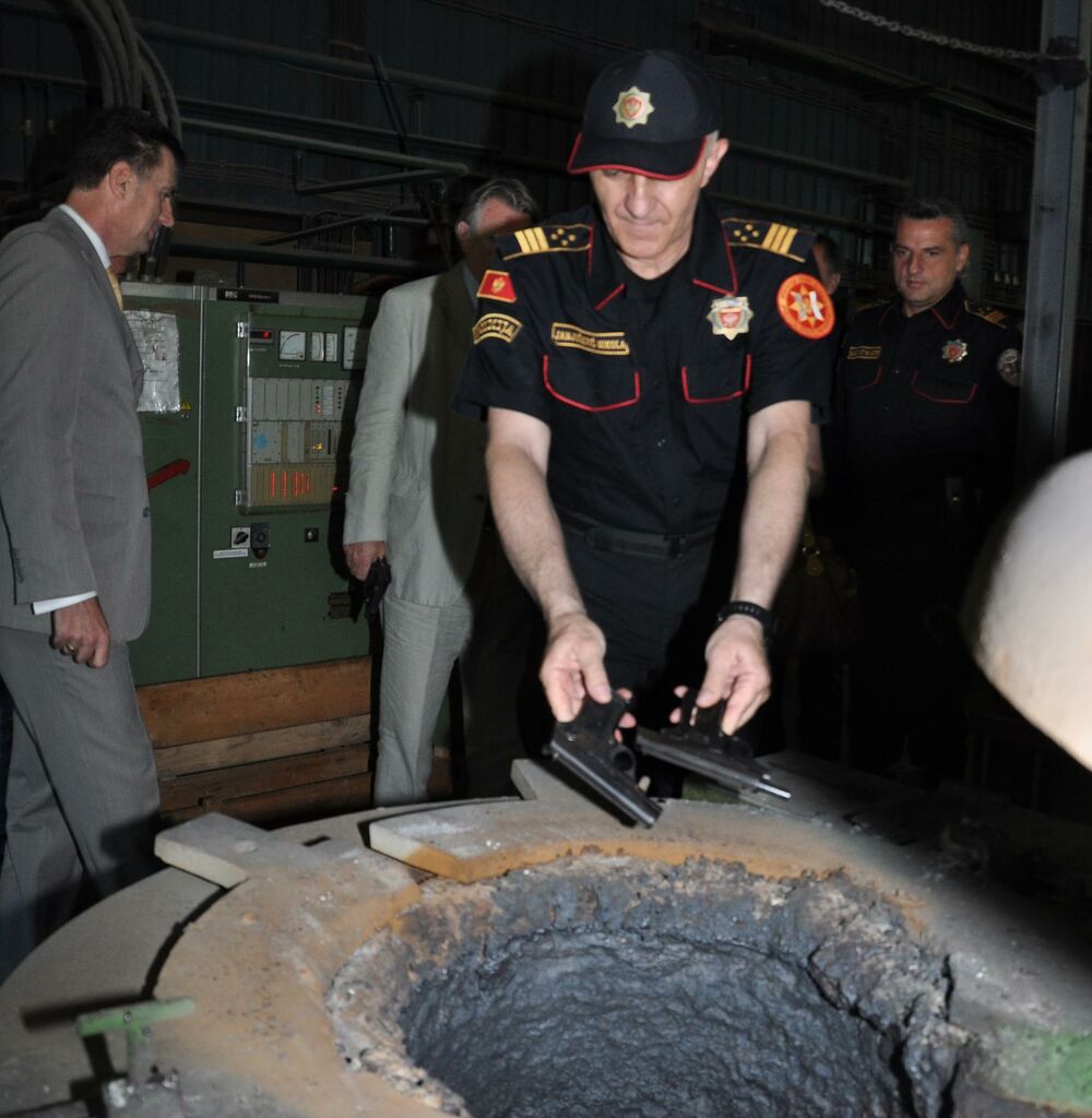 Uništavanje oružja Nikšić