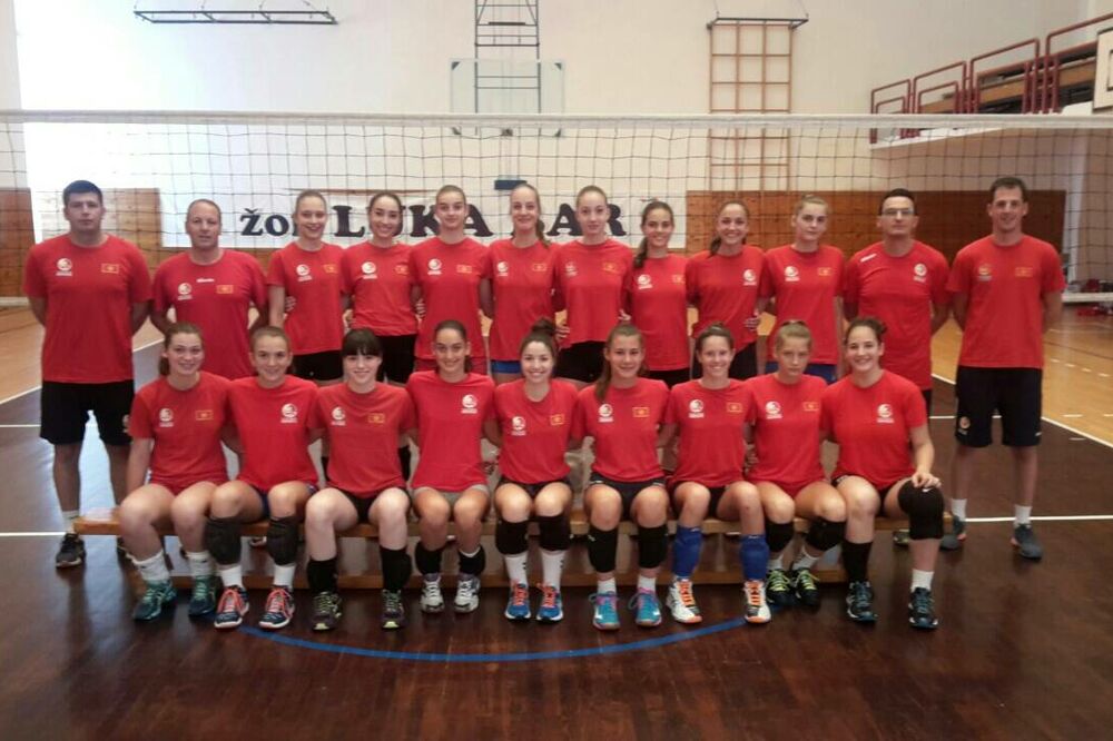 Ženska pionirska odbojkaška reprezentacija, Foto: OSCG