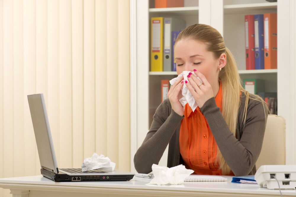 prehlada, posao, Foto: Shutterstock