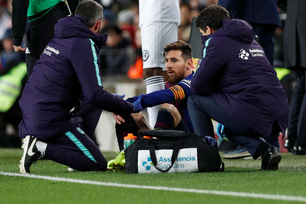 Povreda protiv Valensije: Leo Mesi