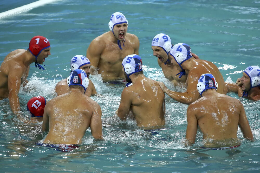 Vaterpolisti Srbije, Foto: Reuters