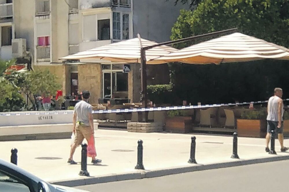 Dejan Borović pucnjava Bar, Foto: Radomir Petrić