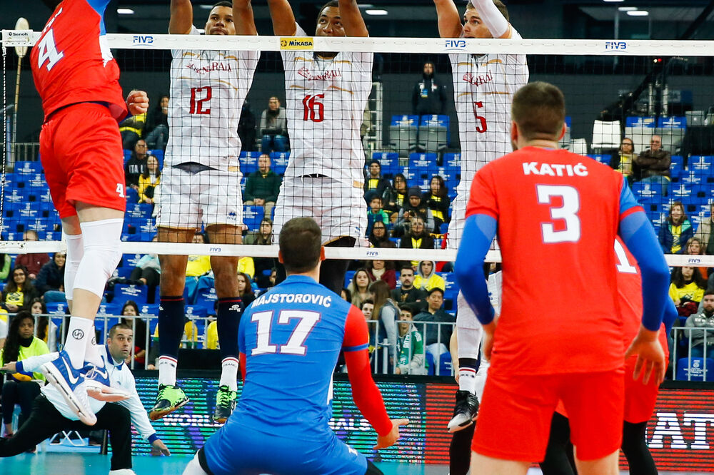 Nemanja Petrić, Srbija - Francuska, Foto: Fivb.org