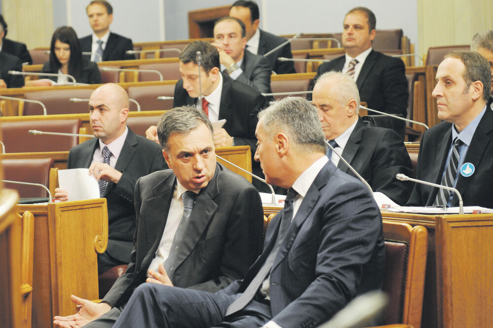 Milo Đukanović, Filip Vujanović, Foto: Savo Prelević