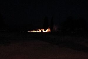 Ugašen požar na Ćemovskom polju
