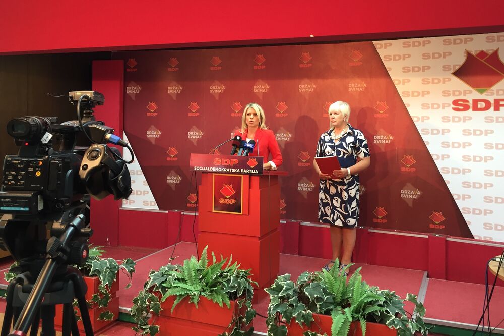 Draginja Vuksanović, Bernarda Moškov, Foto: SDP