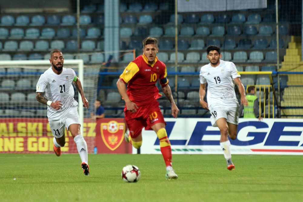 Crna Gora - Iran Stevan Jovetić, Foto: Filip Roganović