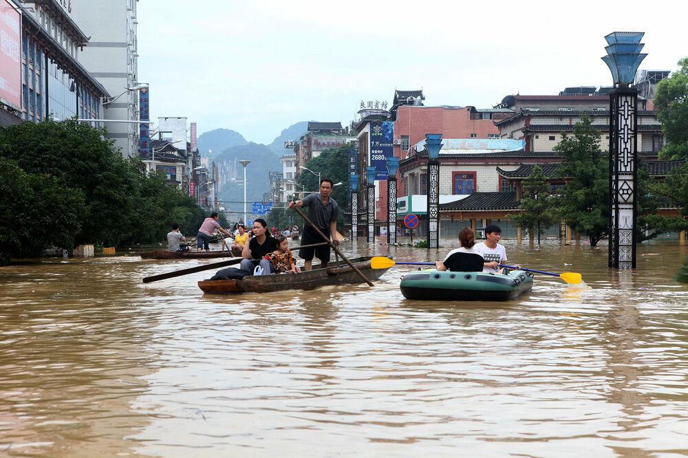 Kina poplava, Foto: Reuters