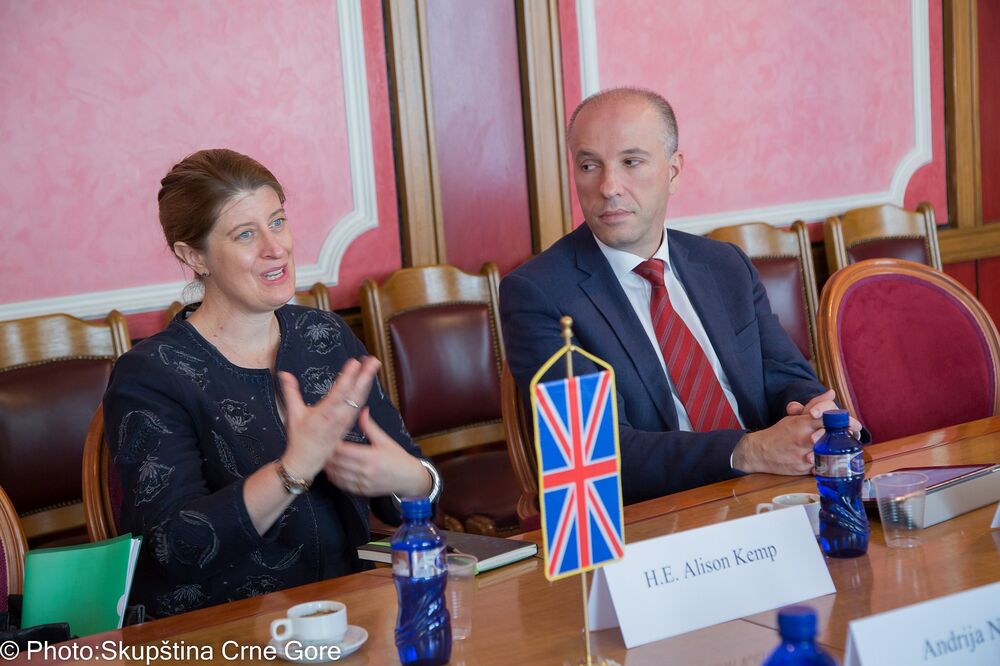 Alison Kemp, Foto: Skupština Crne Gore