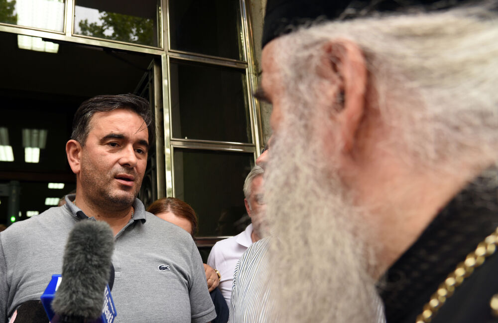 Amfilohije, Nebojša Medojević