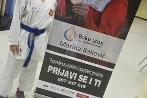 Milena Jovanović won the fifth silver medal for Omladinac
