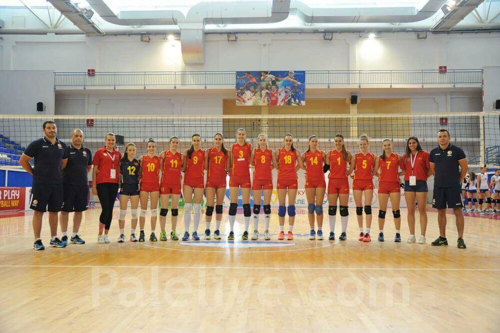 Ženska juniorska odbojkaška reprezentacija, Foto: OSCG