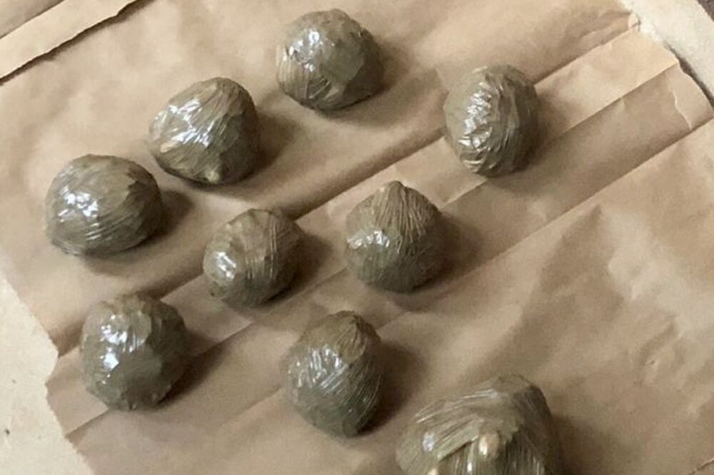 Pronađena droga, Foto: Uprava policije