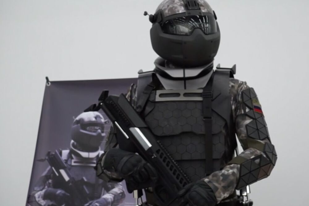 Borbeno odijelo, ruski vojnik budućnosti, Foto: Screenshot (RT)