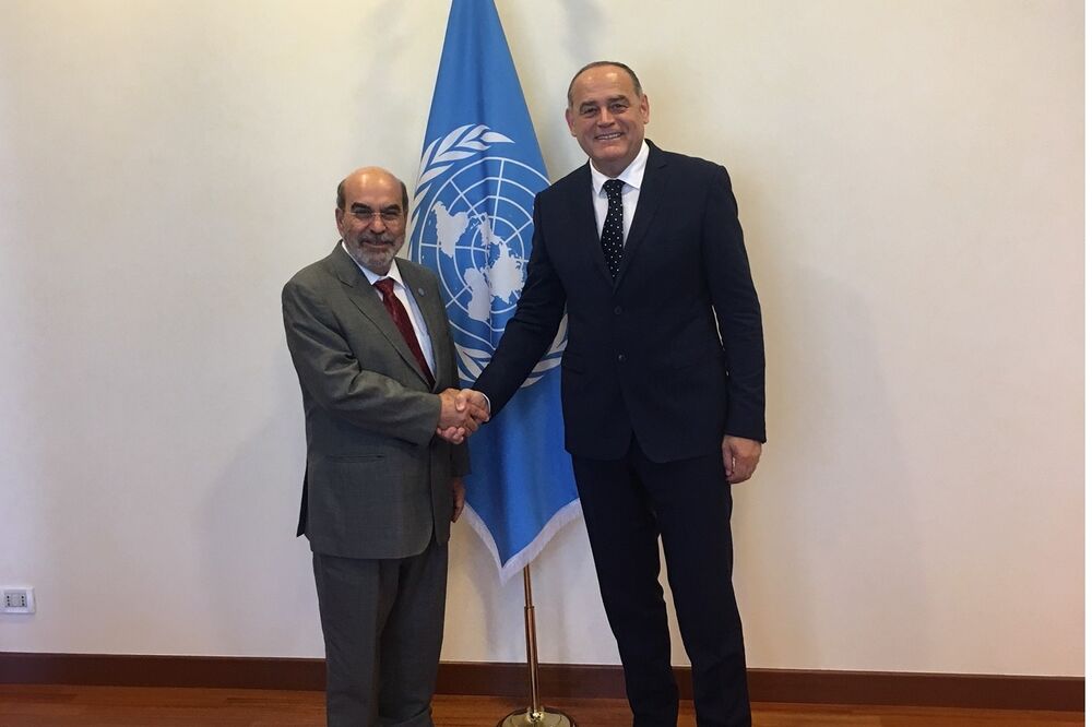 Gracijano da Silva, Milutin Simović, Foto: Ministarstvo poljoprivrede i ruralnog razvoja