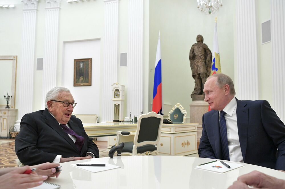 Henri Kisindžer, Vladimir Putin, Foto: Reuters