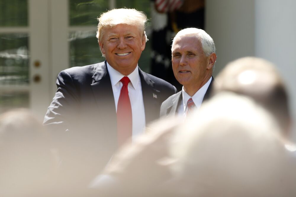 Donald Tramp, Majk Pens, Foto: Reuters