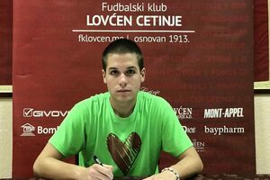 Lovćen potpisao stipendijski ugovor sa Latkovićem