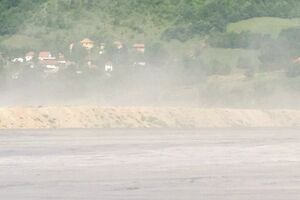 Pljevlja: Oblak prašine truje sela, ali i centar grada