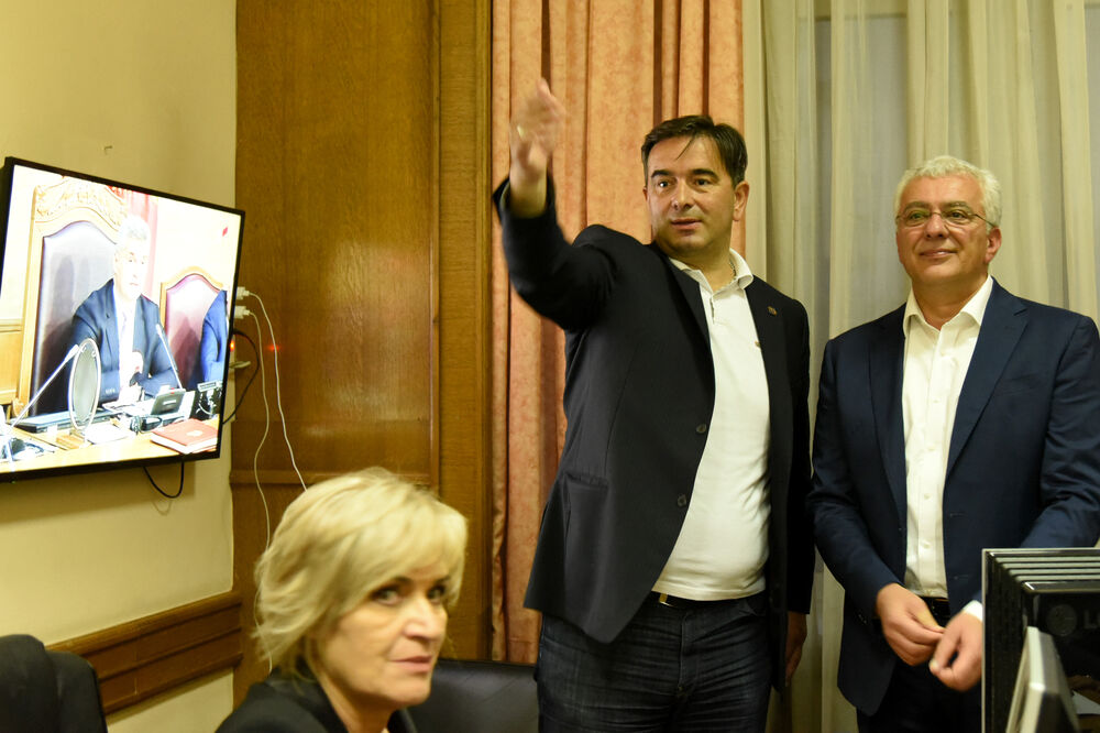 Nebojša Medojević, Andrija Mandić, Foto: Boris Pejović