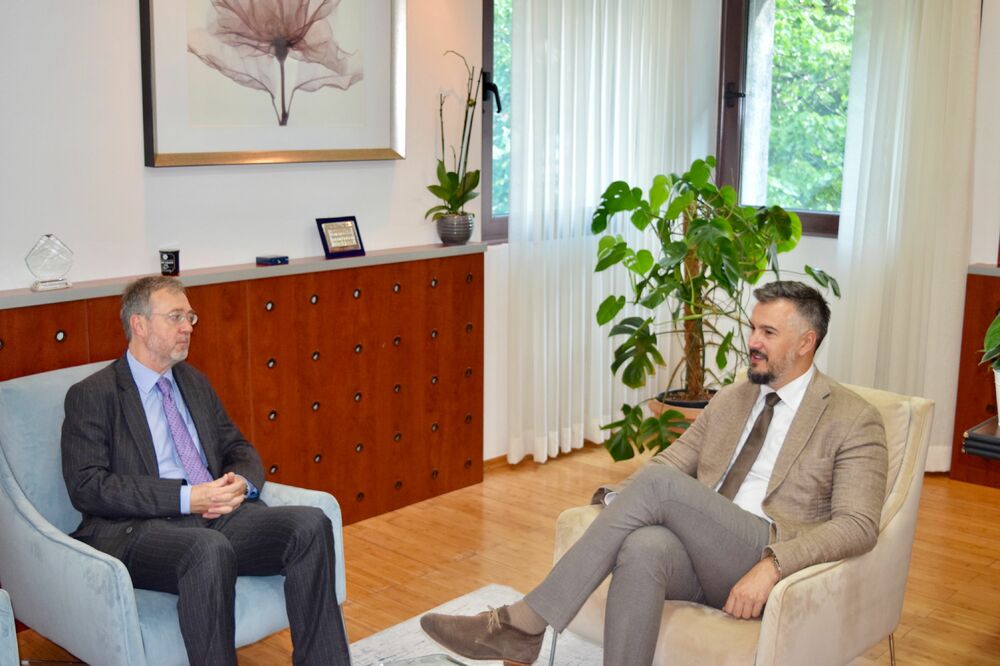 Aleksandar Andrija Pejović, Patrik Keli, Foto: Ministarstvo evropskih poslova