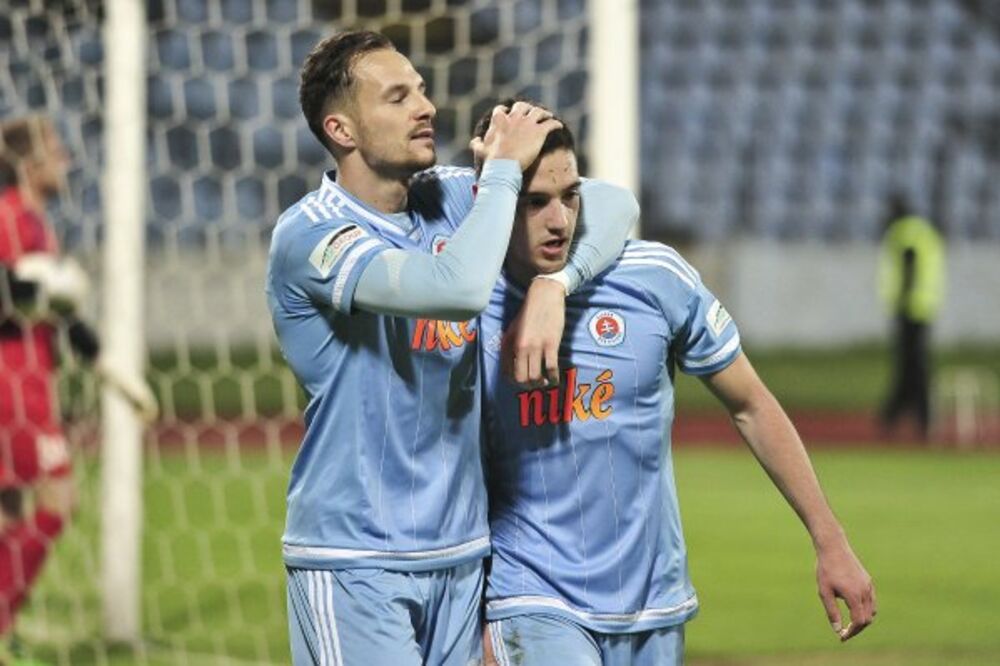 Vukan Savićević Slovan Bratislava, Foto: Twitter.com