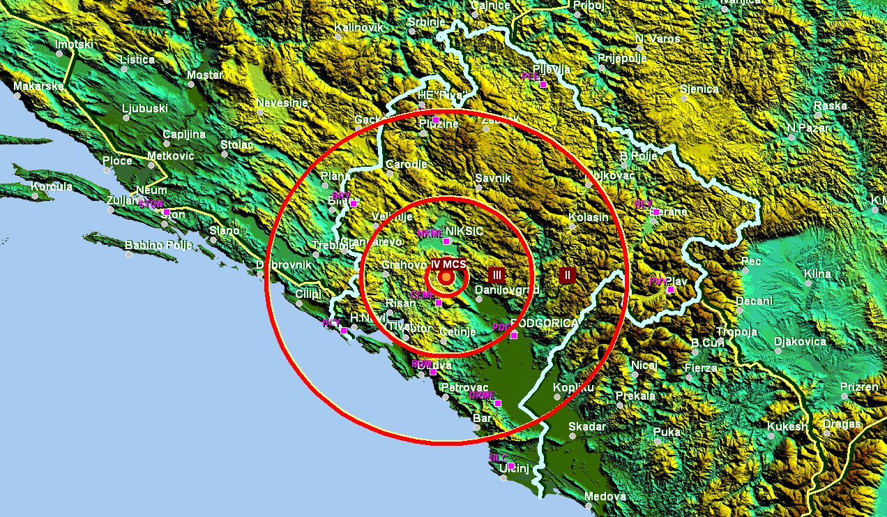 Zemljotres kod Drenovštice