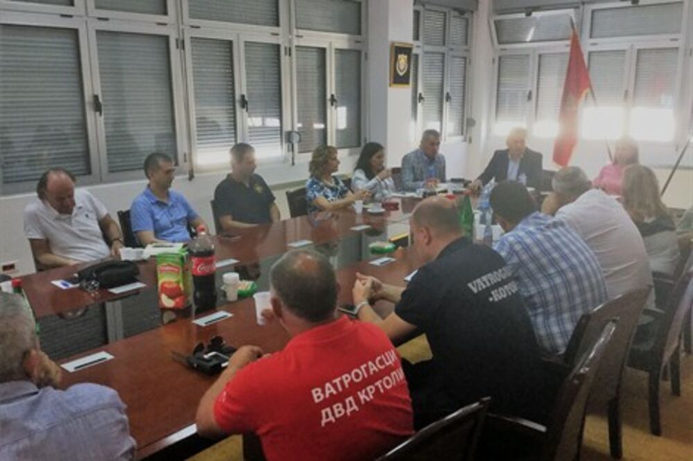 službe spašavanja, vatrogasne službe, Foto: MUP Crne Gore