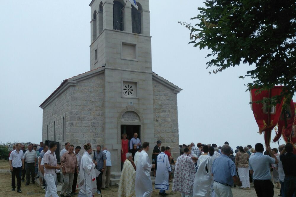 Vidovdanska liturgija, Vidov vrh, Lazarica, Foto: Opština Herceg Novi