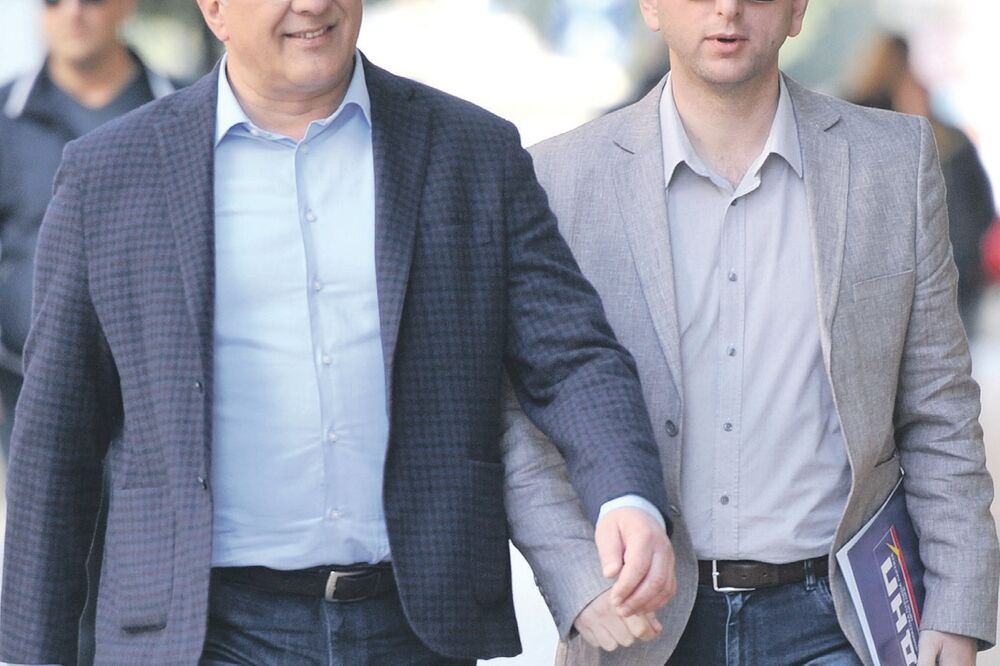 Andrija Mandić, Milan Knežević, Foto: Savo Prelević