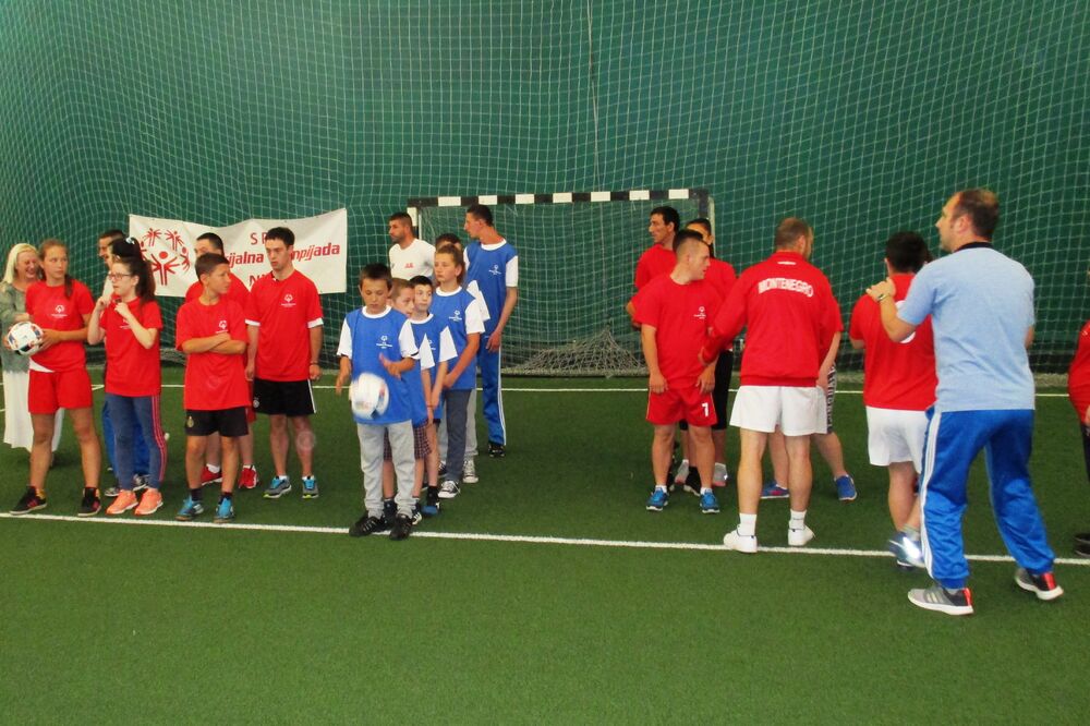fudbal Nikšić, Foto: SRD SPECIJALNA OLIMPIJADA NK