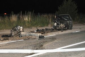 Nikšićanin lakše povrijeđen u udesu: "Golfom" udario u "pasat", pa...