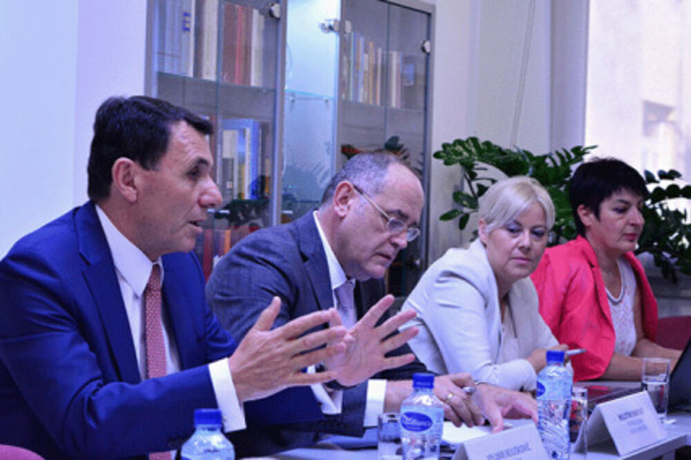 Velimir Mijušković, Milutin Simović, Foto: Privredna komora Crne Gore