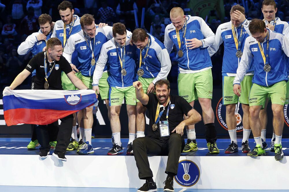 Rukometaši Slovenije Veselin Vujović, Foto: Reuters