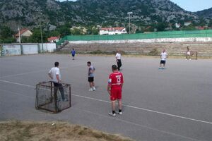 U toku obnova poligona malih sportova na Cetinju