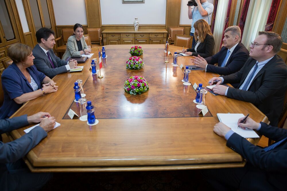 Ivan Brajović, Olivije Kadik, Foto: Skupština Crne Gore