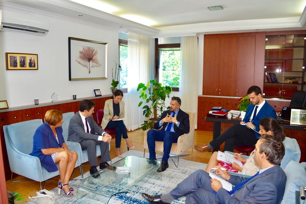 Olivije Kadik, Aleksandar Andrija Pejović, Foto: Ministarstvo evropskih poslova