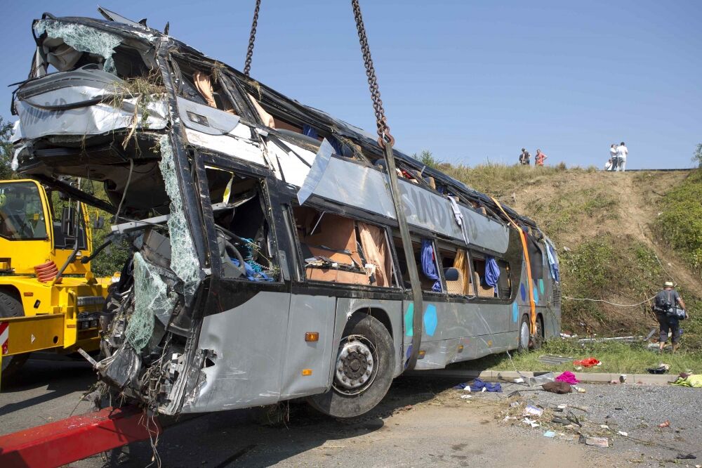 Njemačka autobus udes, Foto: Reuters