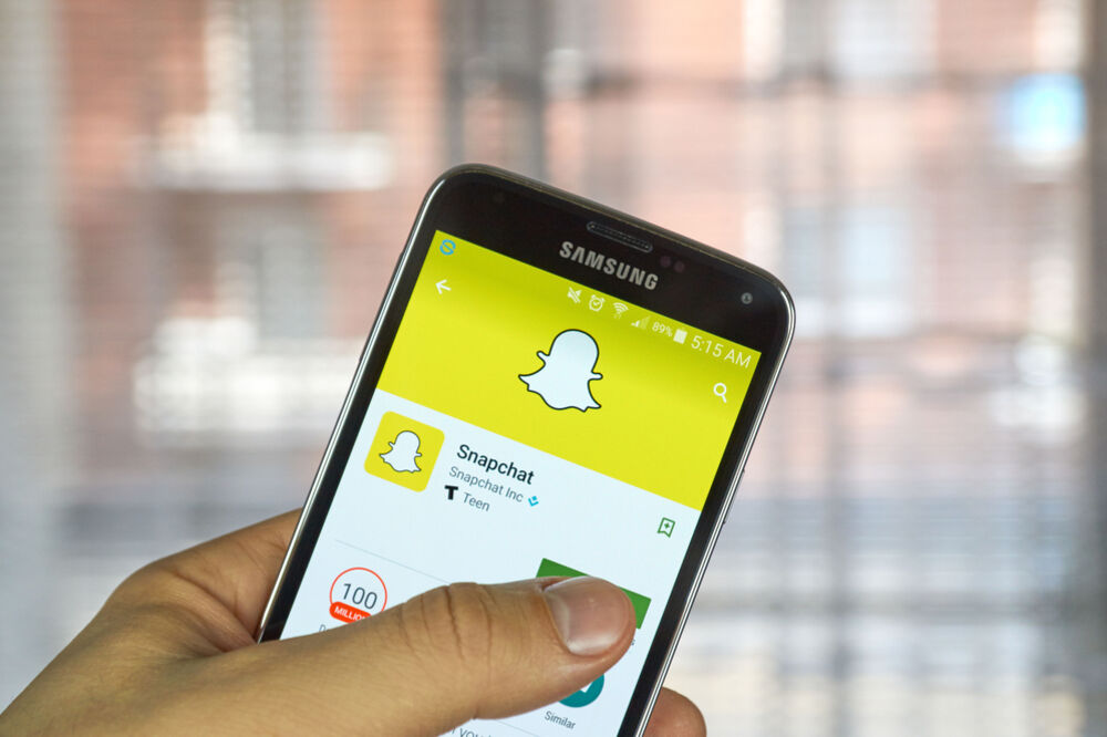 Snapchat, Foto: Shutterstock
