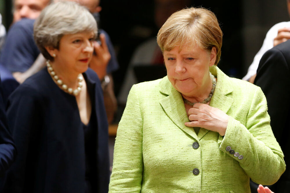 Angela Merkel, Tereza Mej, Foto: Reuters