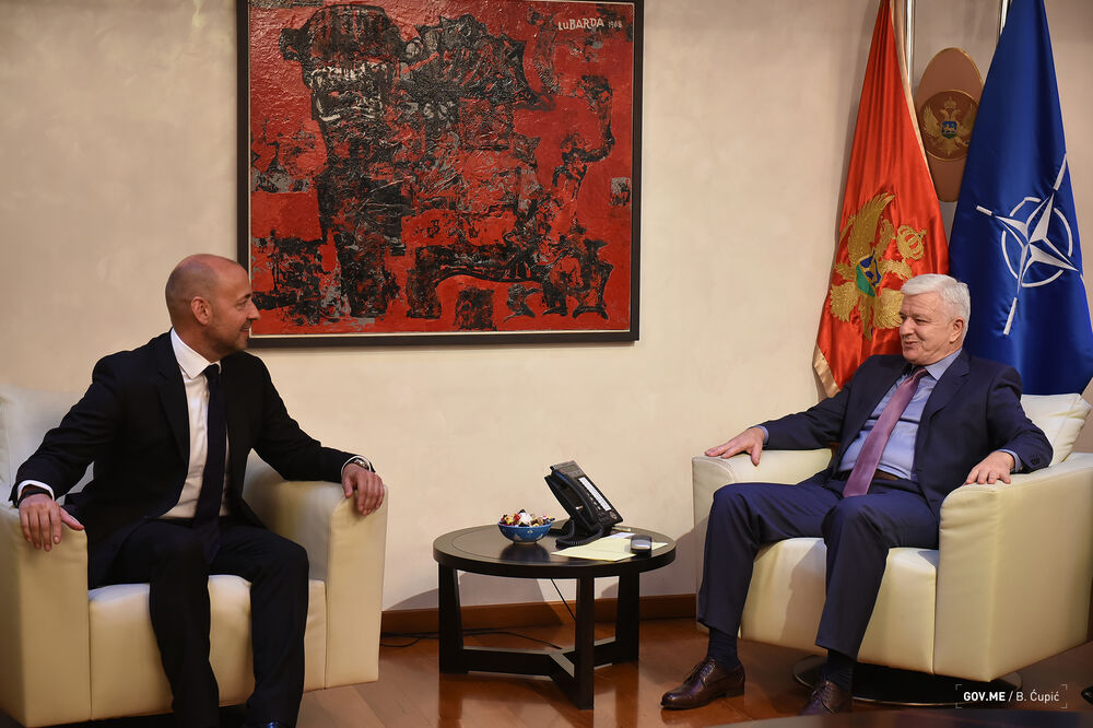 Duško Marković, Bendžamin Perks, Foto: Vlada Crne Gore