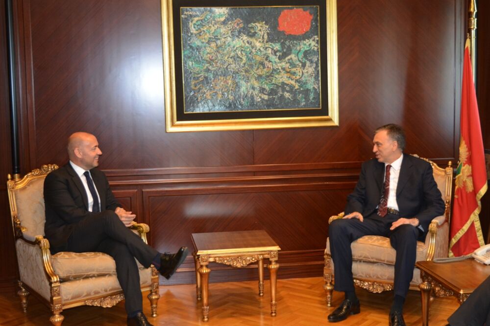 Bendžamin Perks, Filip Vujanović, Foto: Kabinet predsjednika Crne Gore